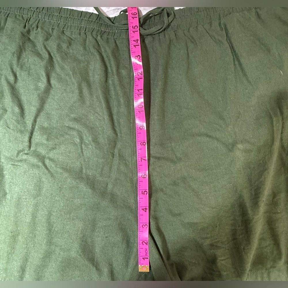 89th&Madison women’s linen blend mid rise shorts Sz 3X - Picture 4 of 8